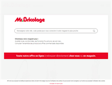 Tablet Screenshot of mr-bricolage.fr
